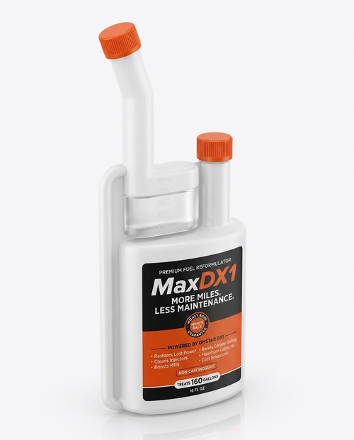 MaxDX1 fuel reformulator — three-quarter angle